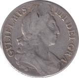 1696 CROWN ( FINE ) - CROWN - Cambridgeshire Coins