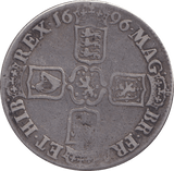 1696 CROWN ( FINE ) - CROWN - Cambridgeshire Coins