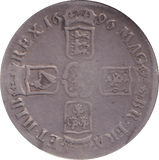 1696 CROWN ( FINE ) - CROWN - Cambridgeshire Coins