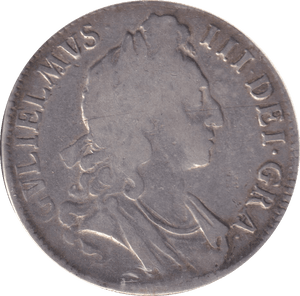1696 CROWN ( FINE ) - CROWN - Cambridgeshire Coins