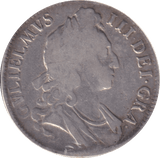 1696 CROWN ( FINE ) - CROWN - Cambridgeshire Coins