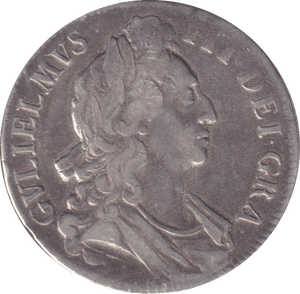 1696 CROWN ( FINE ) - CROWN - Cambridgeshire Coins