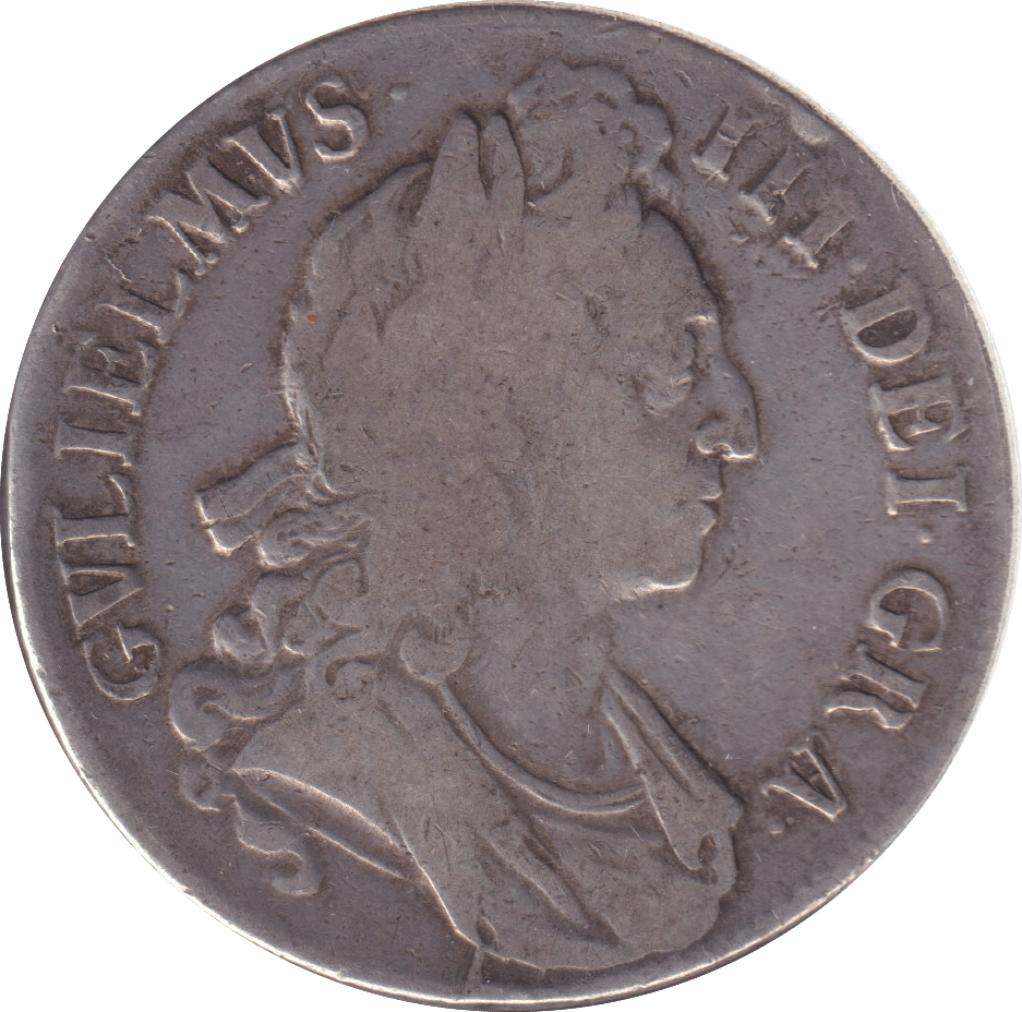 1696 CROWN ( FINE ) - CROWN - Cambridgeshire Coins