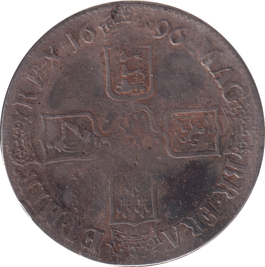 1696 CROWN ( GF ) - CROWN - Cambridgeshire Coins
