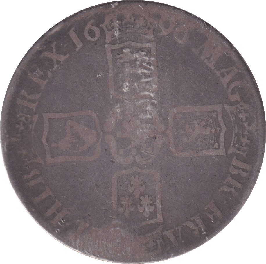 1696 CROWN ( NF ) - CROWN - Cambridgeshire Coins