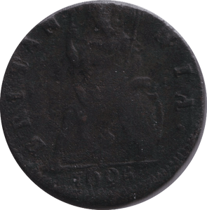 1696 FARTHING ( VF ) - FARTHING - Cambridgeshire Coins