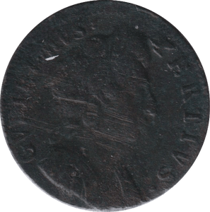 1696 FARTHING ( VF ) - FARTHING - Cambridgeshire Coins