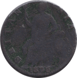 1696 HALFPENNY ( GVF ) - HALFPENNY - Cambridgeshire Coins