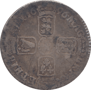 1696 SHILLING ( FINE ) - SHILLING - Cambridgeshire Coins