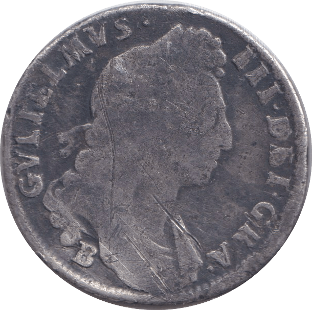 1696 SHILLING ( FINE ) - SHILLING - Cambridgeshire Coins