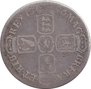 1696 SHILLING ( NF ) - SHILLING - Cambridgeshire Coins