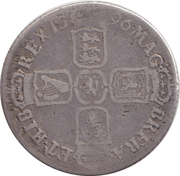 1696 SHILLING ( NF ) - SHILLING - Cambridgeshire Coins