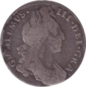1696 SIXPENCE ( FINE ) - SIXPENCE - Cambridgeshire Coins