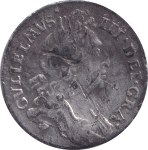 1696 SIXPENCE ( FINE ) - SIXPENCE - Cambridgeshire Coins