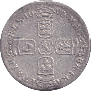 1696 SIXPENCE ( FINE ) - SIXPENCE - Cambridgeshire Coins