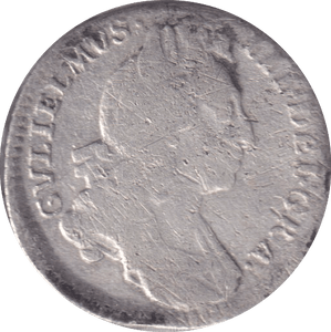 1696 SIXPENCE ( FINE ) - SIXPENCE - Cambridgeshire Coins