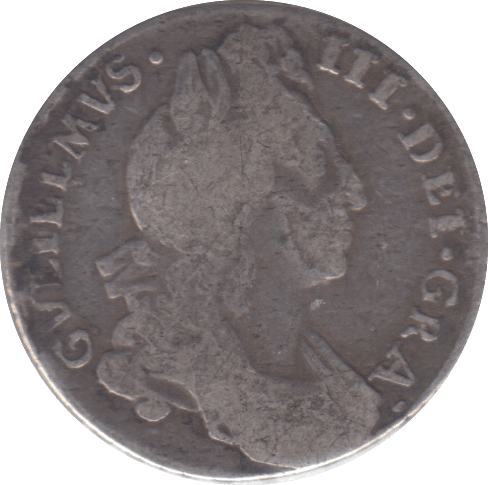 1696 SIXPENCE ( FINE ) - SIXPENCE - Cambridgeshire Coins