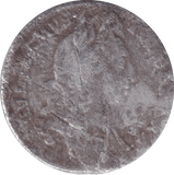 1696 SIXPENCE ( NF ) - SIXPENCE - Cambridgeshire Coins