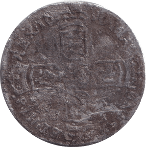 1696 SIXPENCE ( NF ) - SIXPENCE - Cambridgeshire Coins