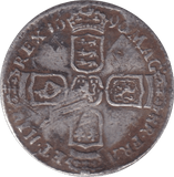 1696 SIXPENCE ( VF ) - SIXPENCE - Cambridgeshire Coins