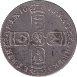 1696 SIXPENCE ( VF ) - SIXPENCE - Cambridgeshire Coins