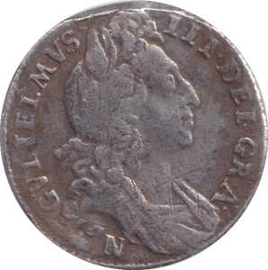 1696 SIXPENCE ( VF ) - SIXPENCE - Cambridgeshire Coins