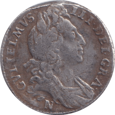1696 SIXPENCE ( VF ) - SIXPENCE - Cambridgeshire Coins