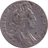 1696 SIXPENCE ( VF ) - SIXPENCE - Cambridgeshire Coins