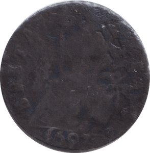 1697 FARTHING ( FINE ) - FARTHING - Cambridgeshire Coins