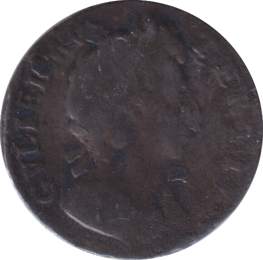 1697 FARTHING ( FINE ) - FARTHING - Cambridgeshire Coins