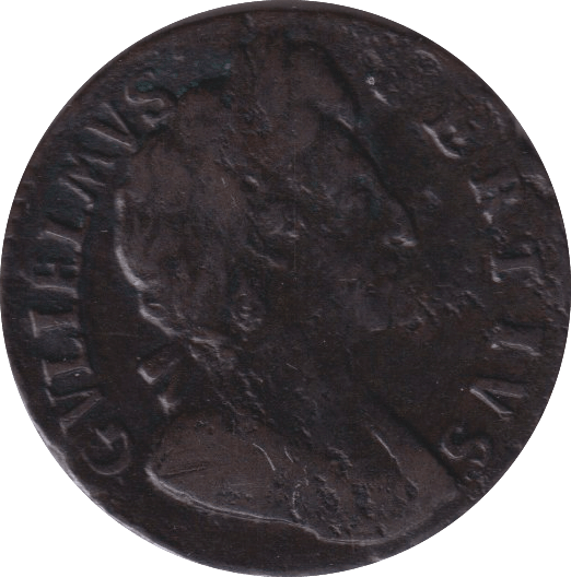 1697 FARTHING ( VF ) - FARTHING - Cambridgeshire Coins