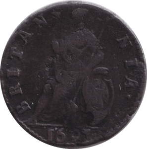1697 FARTHING ( VF ) - FARTHING - Cambridgeshire Coins