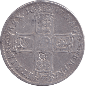 1697 HALFCROWN ( GF ) E - HALFCROWN - Cambridgeshire Coins