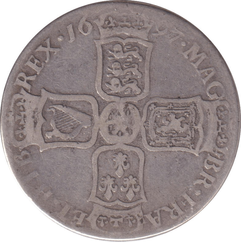 1697 HALFCROWN ( GF ) - HALFCROWN - Cambridgeshire Coins