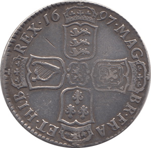1697 HALFCROWN ( GF ) - HALFCROWN - Cambridgeshire Coins