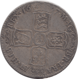 1697 HALFCROWN ( GF ) - Halfcrown - Cambridgeshire Coins