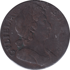 1697 HALFPENNY ( FINE ) - HALFPENNY - Cambridgeshire Coins