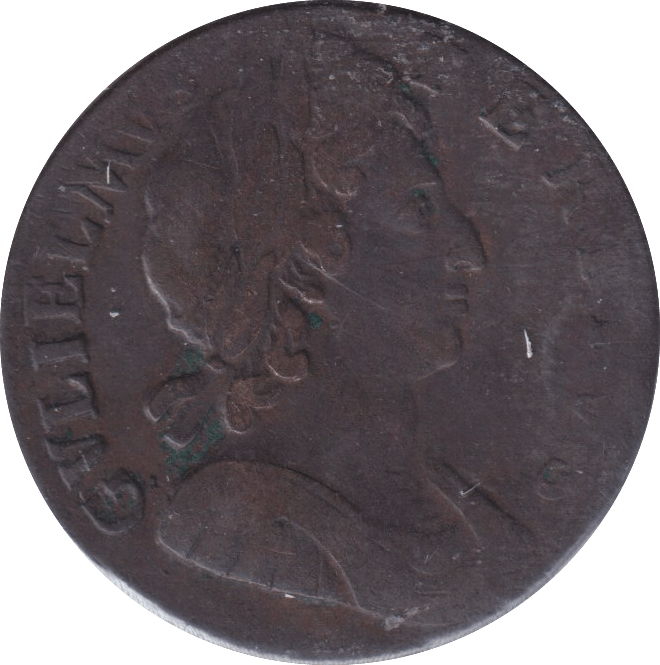1697 HALFPENNY ( FINE ) - HALFPENNY - Cambridgeshire Coins