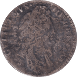 1697 SHILLING ( FINE ) - SHILLING - Cambridgeshire Coins