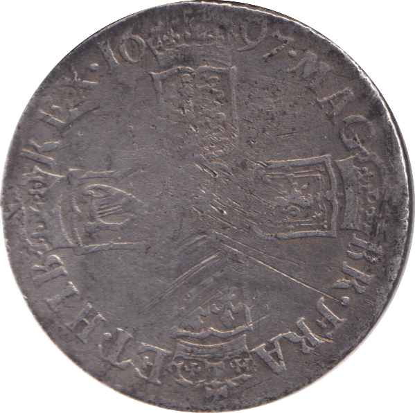 1697 SHILLING ( NF ) - SHILLING - Cambridgeshire Coins