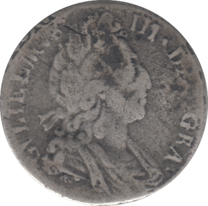 1697 SIXPENCE ( FINE ) - SIXPENCE - Cambridgeshire Coins