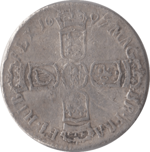 1697 SIXPENCE ( FINE ) - Sixpence - Cambridgeshire Coins