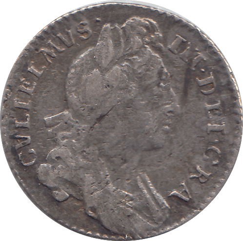 1697 SIXPENCE ( GF ) - WORLD COINS - Cambridgeshire Coins