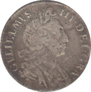 1697 SIXPENCE ( NF ) - SIXPENCE - Cambridgeshire Coins
