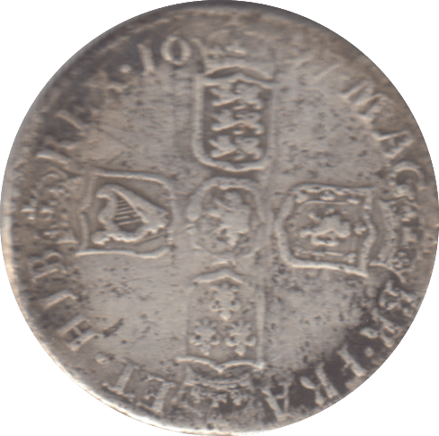 1697 SIXPENCE ( NF ) - SIXPENCE - Cambridgeshire Coins