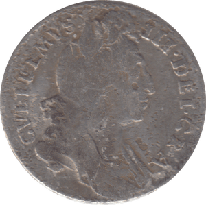 1697 SIXPENCE ( NF ) - SIXPENCE - Cambridgeshire Coins