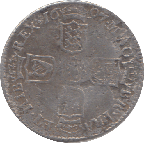 1697 SIXPENCE ( NF ) - SIXPENCE - Cambridgeshire Coins