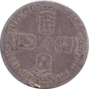 1697 SIXPENCE ( NF ) - SIXPENCE - Cambridgeshire Coins