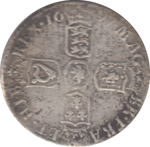 1697 SIXPENCE ( NF ) - SIXPENCE - Cambridgeshire Coins