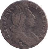 1697 SIXPENCE (NF) - SIXPENCE - Cambridgeshire Coins